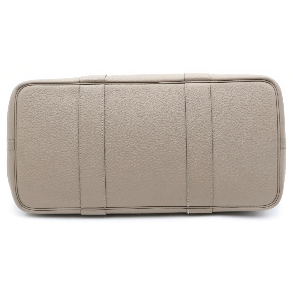 HERMES(エルメス) ガーデンパーティPM ネゴンダ エトゥープ シルバー金具 グレージュ C刻印 レディース