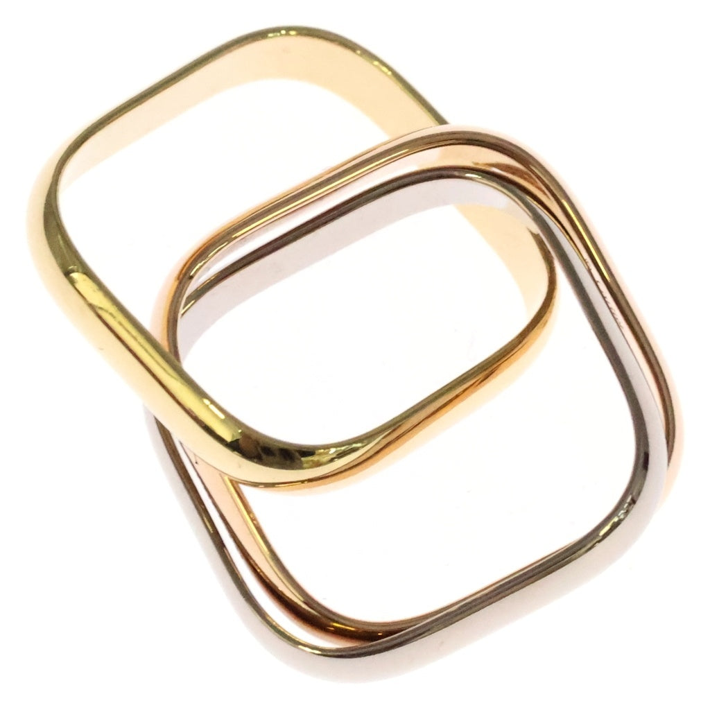 Cartier(カルティエ) トリニティ クッション リング Au750 イエロー/ピンク/ホワイトゴールド
