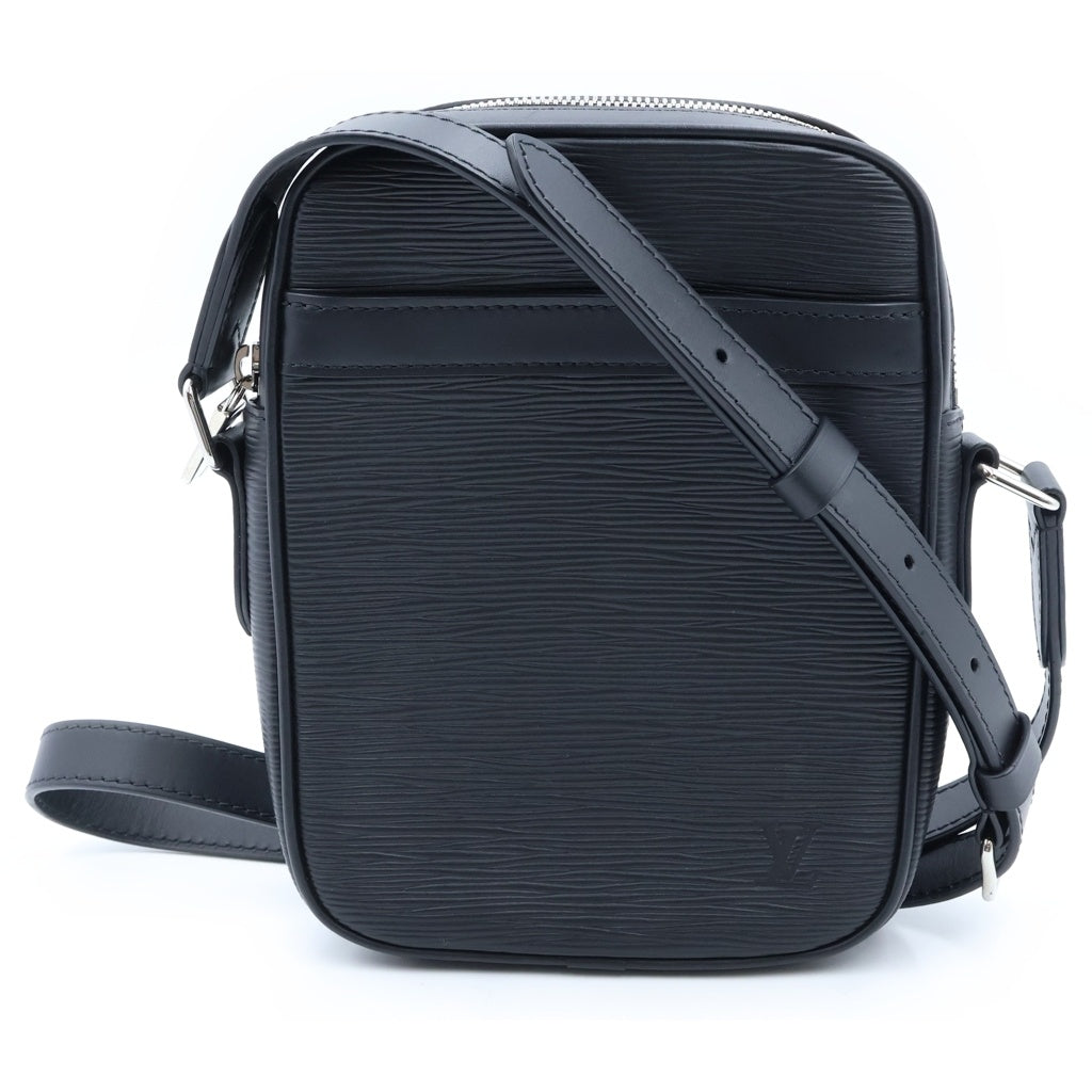LOUIS VUITTON(ルイヴィトン) エピ ダヌーブPM ショルダーバッグ ミニバッグ ブラック ノワール レザー M51694 シルバー金具