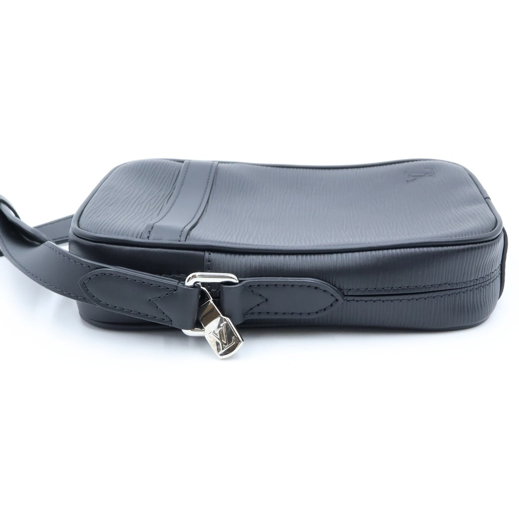 LOUIS VUITTON(ルイヴィトン) エピ ダヌーブPM ショルダーバッグ ミニバッグ ブラック ノワール レザー M51694 シルバー金具