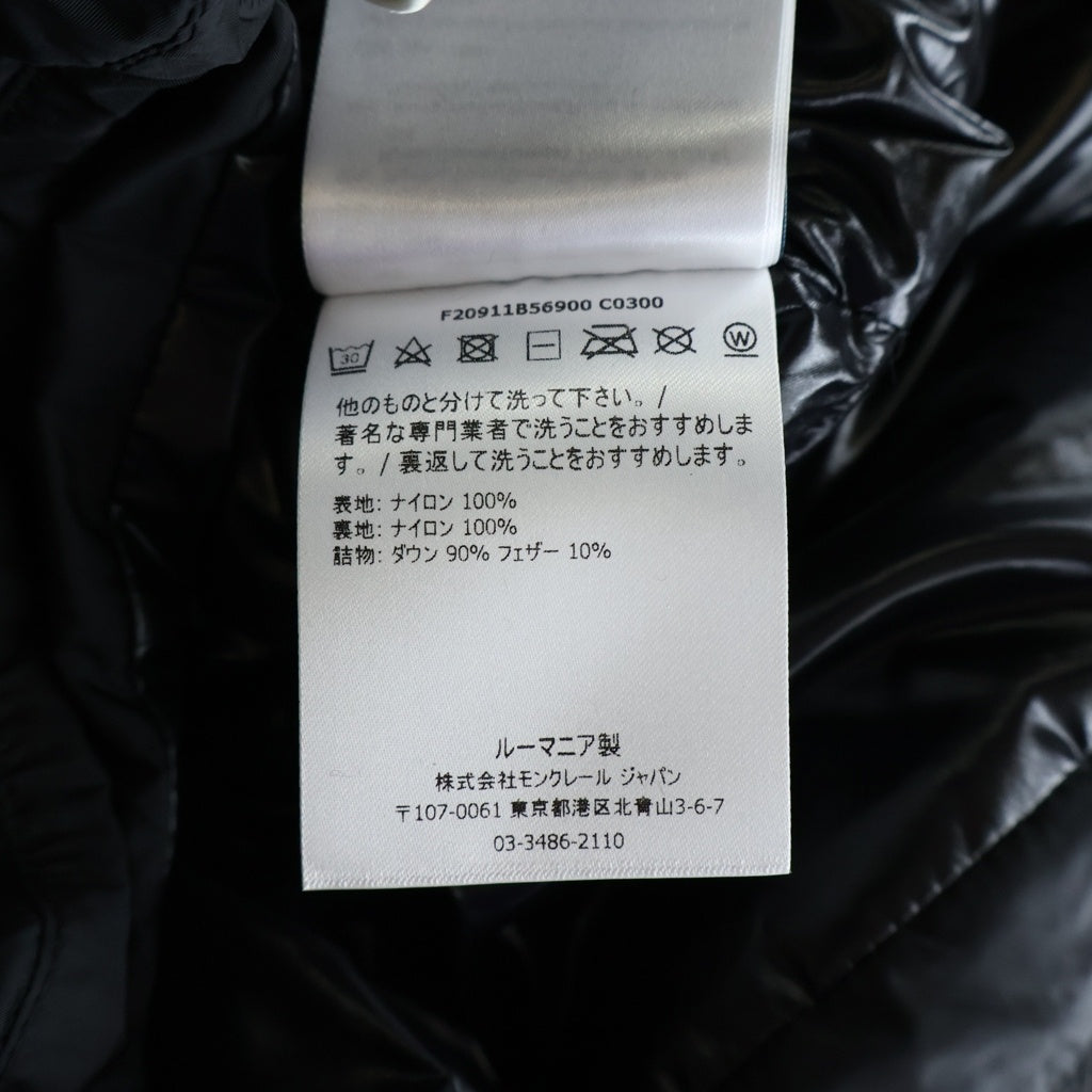 MONCLER(モンクレール) MONTCLA GIUBBOTTO モンクラ ダウンジャケット ナイロン アウター #1 ブラック F20911B56900 C0300