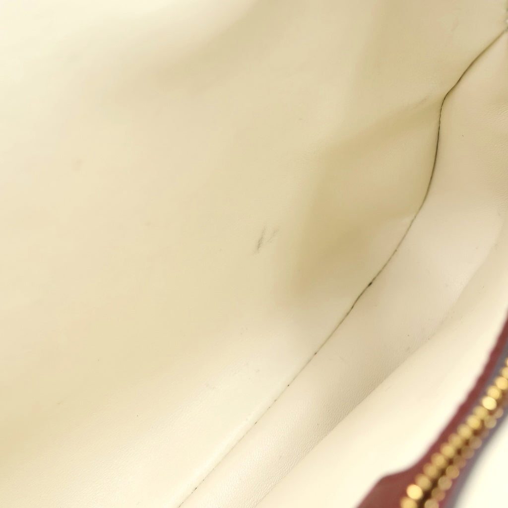 GUCCI(グッチ) ジャッキー1961 ハンドバッグ ショルダーバッグ 2WAY レッド パテント エナメル ゴールド金具 782849 レディース