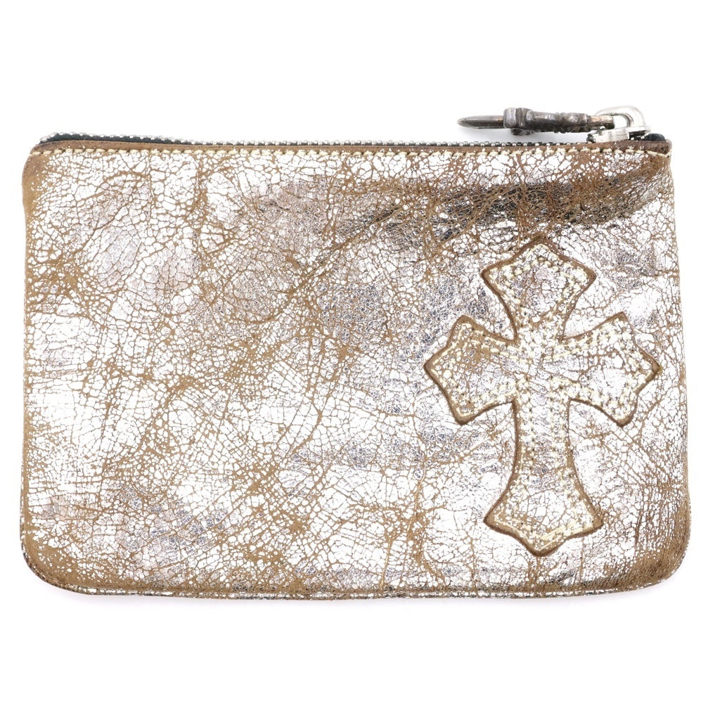 CHROME HEARTS(クロムハーツ) ZPR CHNG PURSE チェンジパース クロスパッチダガージップコインケース シルバー