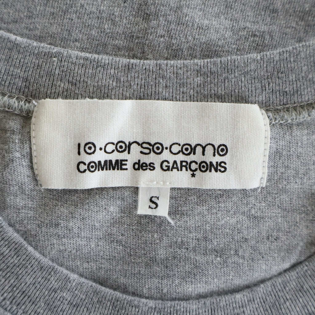 COMME des GARCONS(コムデギャルソン) ×10 Corso Como コットン 半袖 Tシャツ カットソー #S グレー レディース