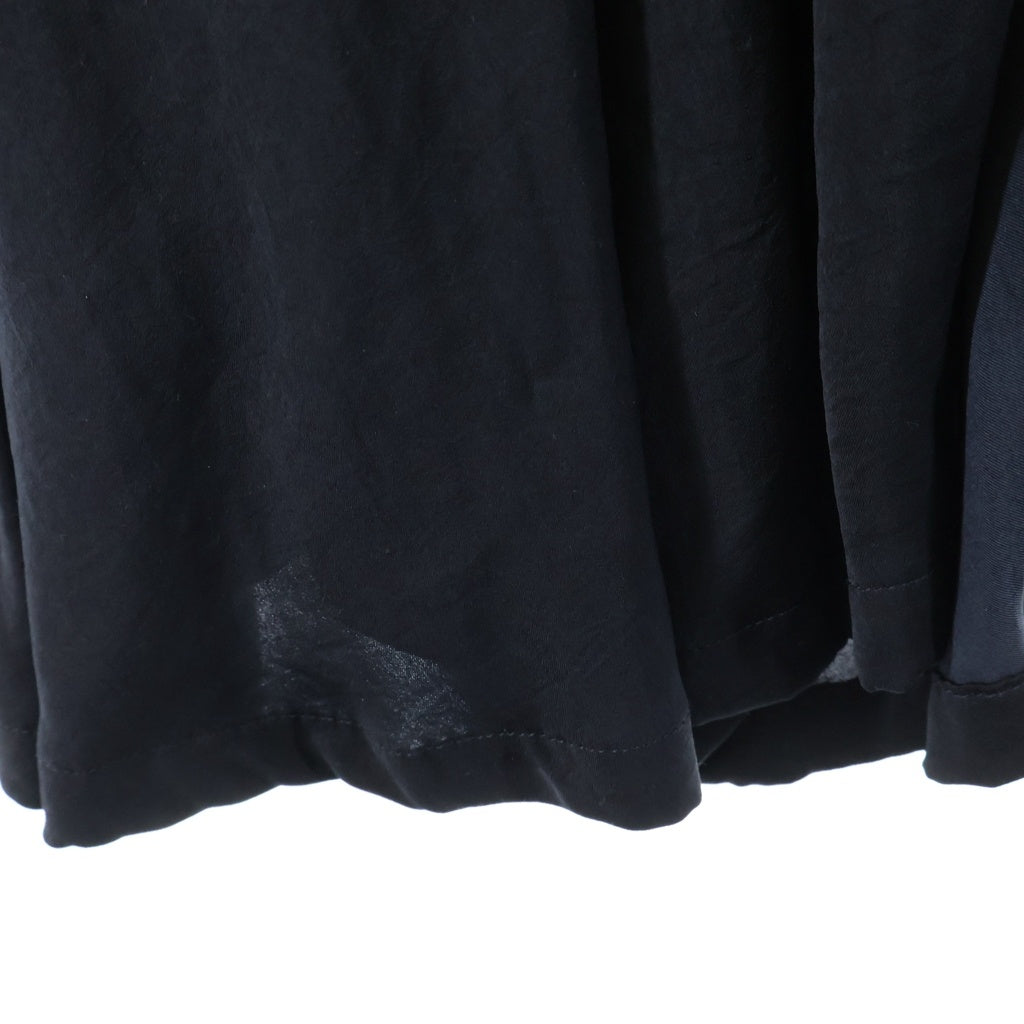 ANN DEMEULEMEESTER(アンドゥムルメステール) 10s インコントロ期 バイカラー ドッキングベスト ジレ ブラック/ネイビー レディース