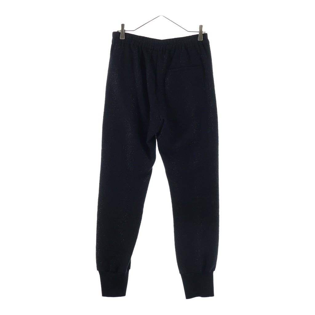 ANN DEMEULEMEESTER(アンドゥムルメステール) 10s インコントロ期 ウールナイロン スウェットパンツ ブラック レディース