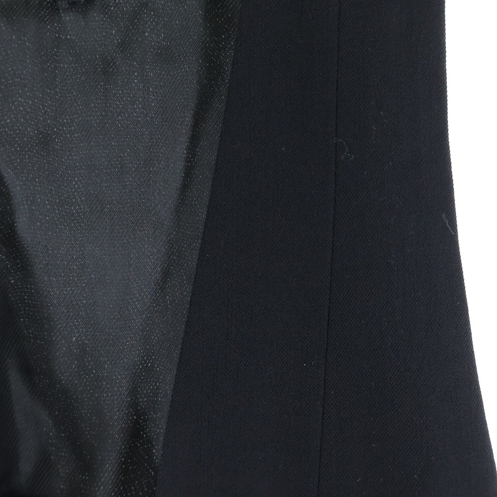 ANN DEMEULEMEESTER(アンドゥムルメステール) 10s インコントロ期 変形ウールベスト ジレ ブラック レディース
