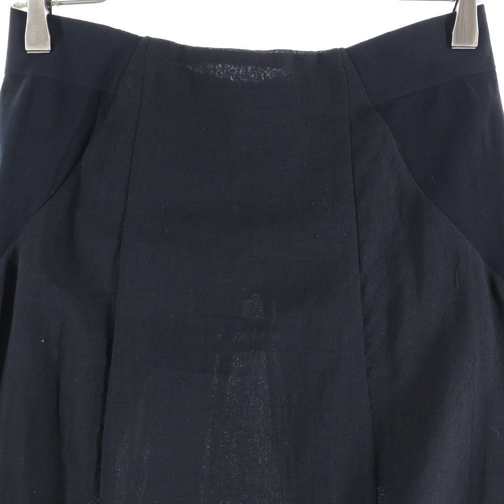 Rick Owens(リックオウエンス) 11SS archive サルエルパンツ ウエストゴム ウール ナイロン ブラック RP 8340 レディース