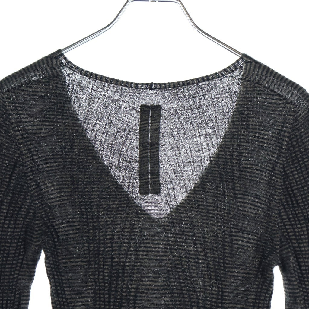 Rick Owens(リックオウエンス) 長袖ニット グレー カシミヤ RP14S4616-WS レディース
