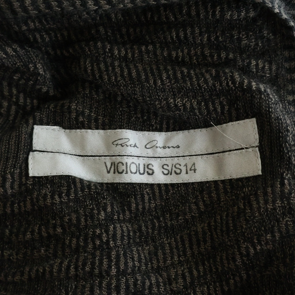 Rick Owens(リックオウエンス) 長袖ニット グレー カシミヤ RP14S4616-WS レディース