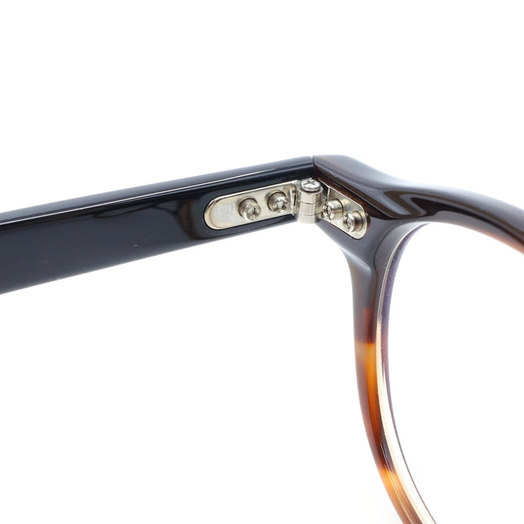 DITA(ディータ) NEW YORKER ニューヨーカー ボストン型 アジアンフィット 眼鏡 メガネ アイウェア #49□20.5-145 ブラック/ブラウン DRX-2002-I-BLK-TRT-49-AF レディース