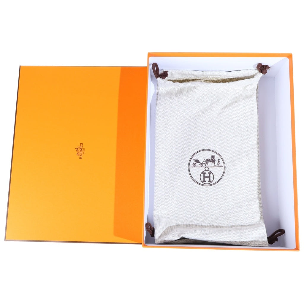 HERMES(エルメス) エズ ウエッジソール サンダル 厚底 スエード×コルク ベージュ系 レディース