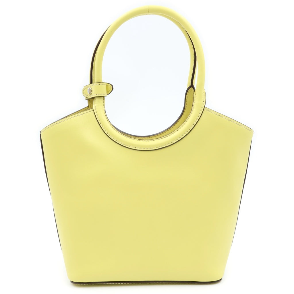 miumiu(ミュウミュウ) IVY アイビー レザー 2WAY ハンドバッグ ショルダーバッグ ICタイプ イエロー レディース