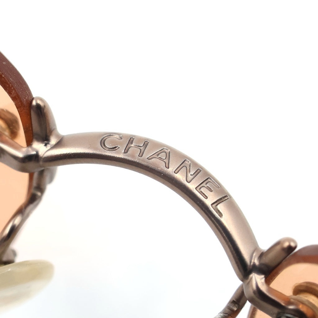 CHANEL(シャネル) ココマーク リムレスサングラス アイウェア モデル4002 オレンジ #54□17 レディース