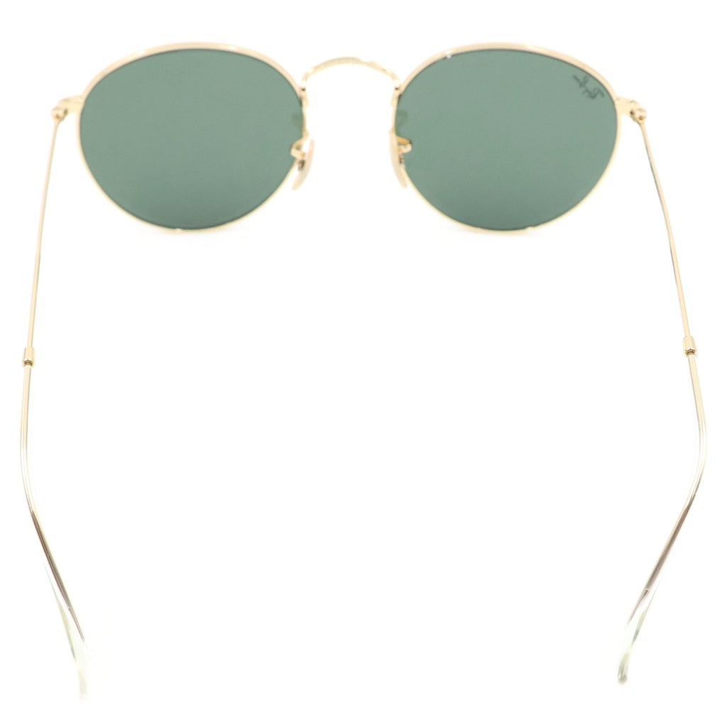 Ray Ban(レイバン) RB3447-N ROUND FLAT LENSES ラウンド フラッシュサングラス アイウェア カラーレンズ ゴールド/グリーン