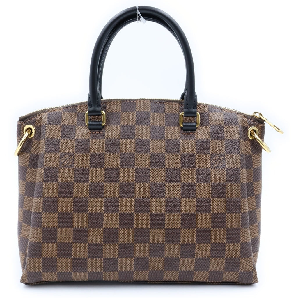 LOUIS VUITTON(ルイヴィトン) ダミエ オデオンPM PVC レザー ゴールド金具 2WAY ハンドバッグ ショルダーバッグ ICタイプ ブラウン N45282 レディース