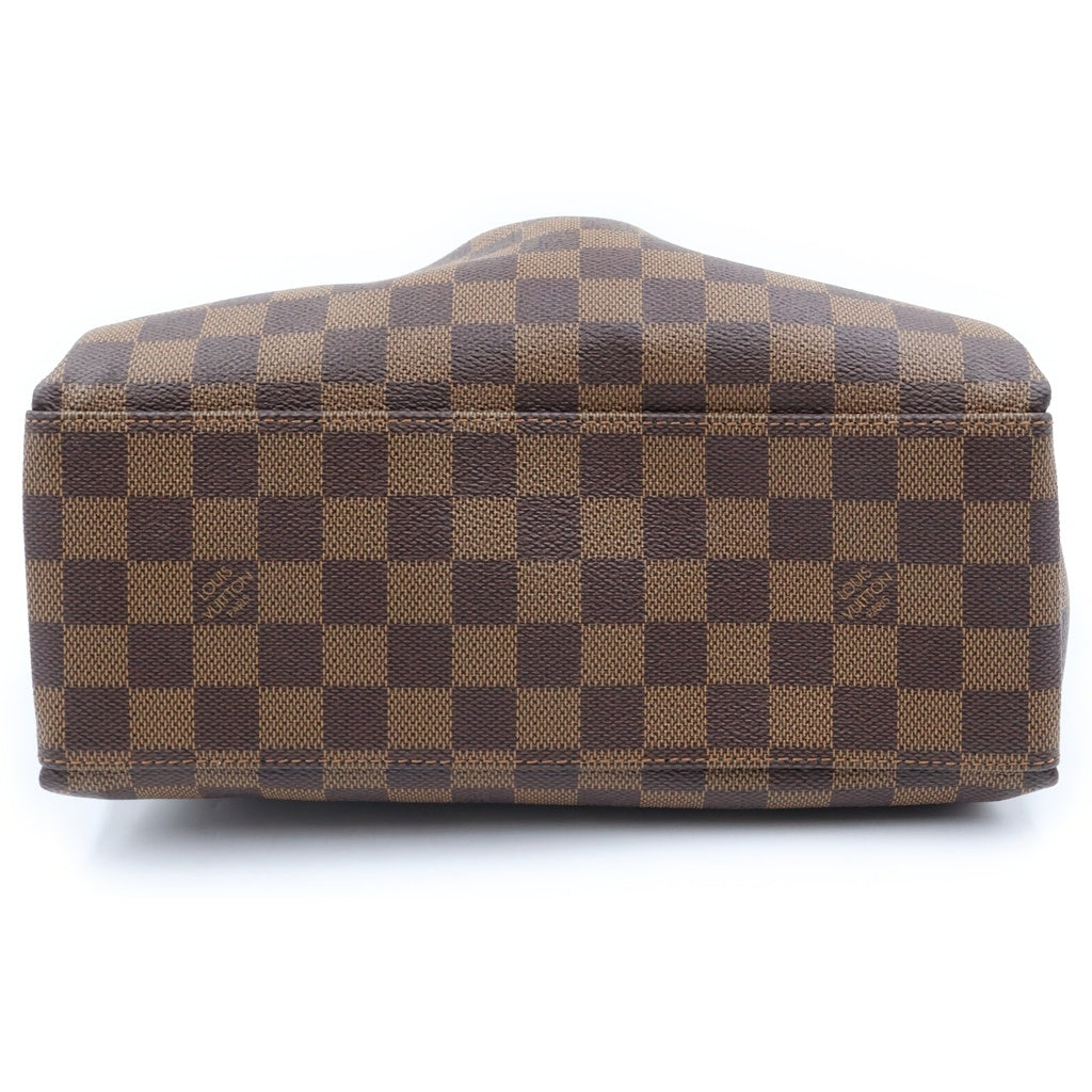 LOUIS VUITTON(ルイヴィトン) ダミエ オデオンPM PVC レザー ゴールド金具 2WAY ハンドバッグ ショルダーバッグ ICタイプ ブラウン N45282 レディース