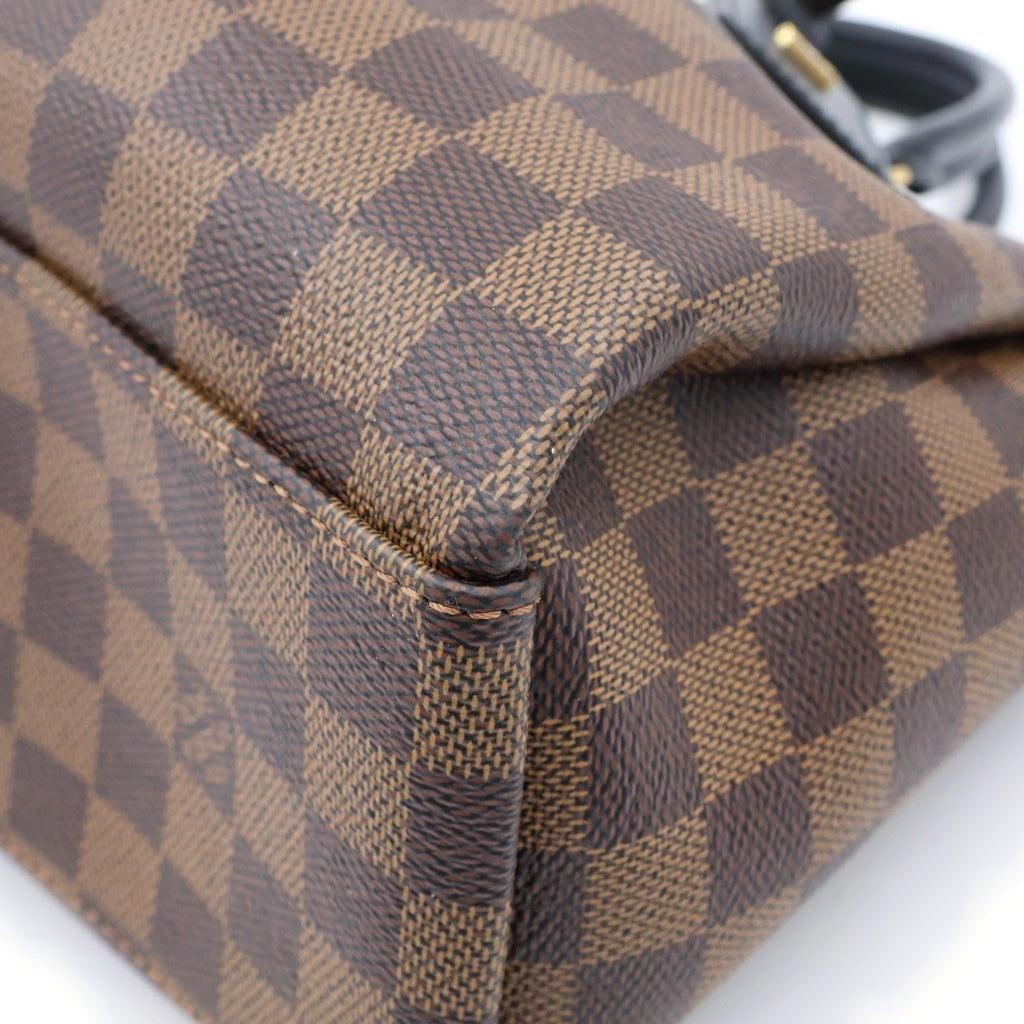 LOUIS VUITTON(ルイヴィトン) ダミエ オデオンPM PVC レザー ゴールド金具 2WAY ハンドバッグ ショルダーバッグ ICタイプ ブラウン N45282 レディース