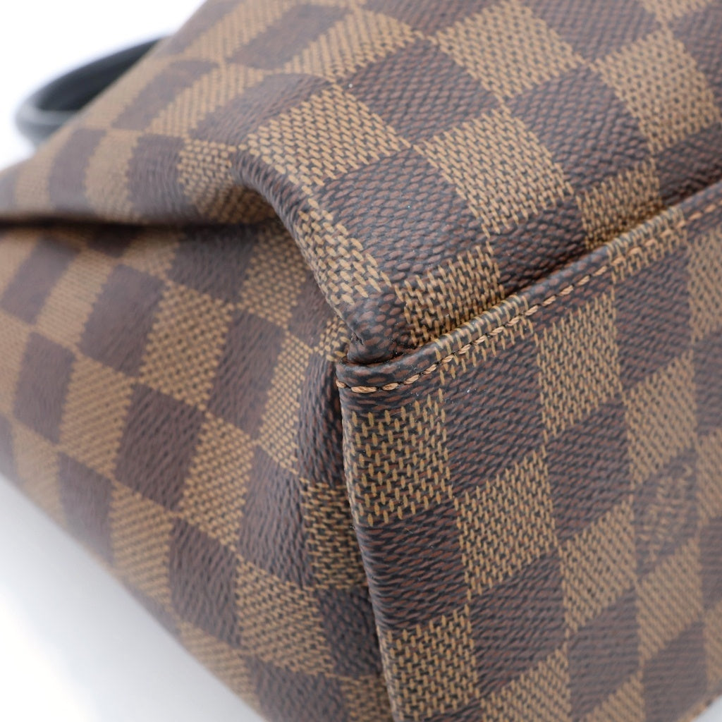 LOUIS VUITTON(ルイヴィトン) ダミエ オデオンPM PVC レザー ゴールド金具 2WAY ハンドバッグ ショルダーバッグ ICタイプ ブラウン N45282 レディース
