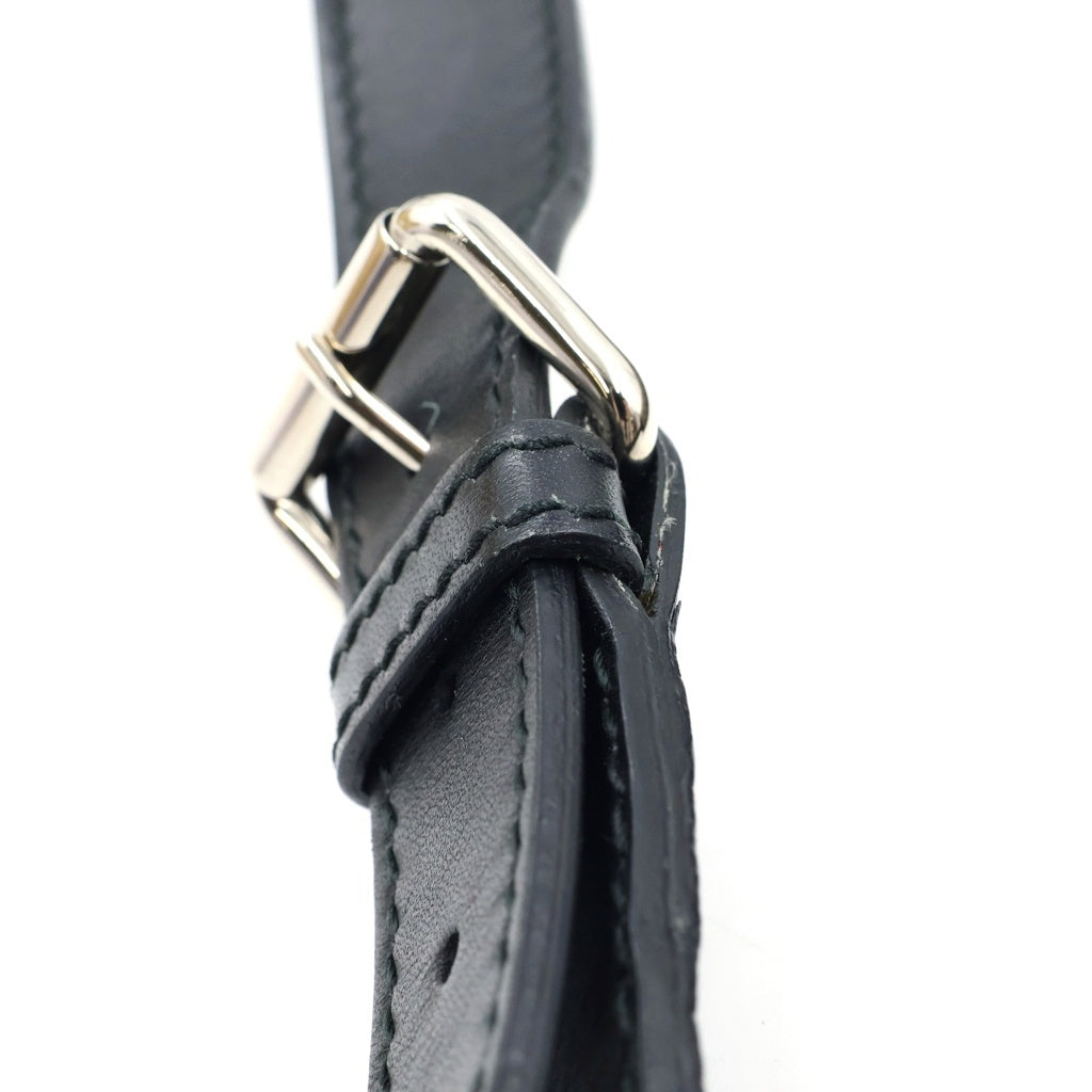 GUCCI(グッチ) ディアマンテ PVC レザー ショルダーバック メッセンジャーバッグ ブラック/ブラウン 295679 レディース