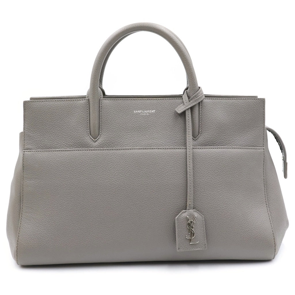 YVES SAINT LAURENT(イヴサンローラン) カバ リヴゴージュ 2WAYハンドバッグ レザー グレージュ 436620 レディース