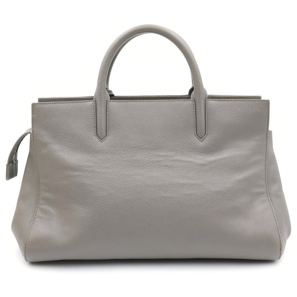 YVES SAINT LAURENT(イヴサンローラン) カバ リヴゴージュ 2WAYハンドバッグ レザー グレージュ 436620 レディース