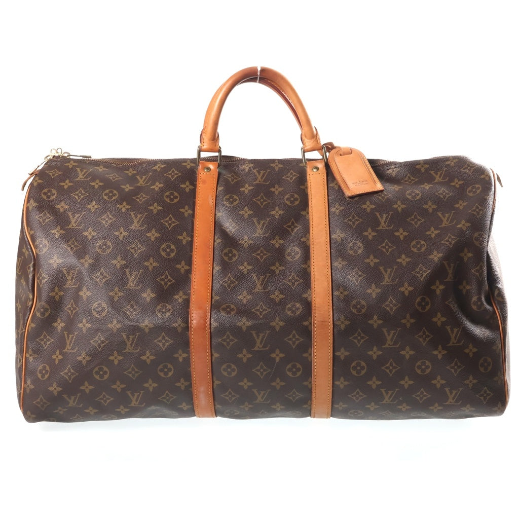 LOUIS VUITTON(ルイヴィトン) キーポル60 ボストンバック ハンドバック モノグラム PVC レザー ブラウン M41422 レディース
