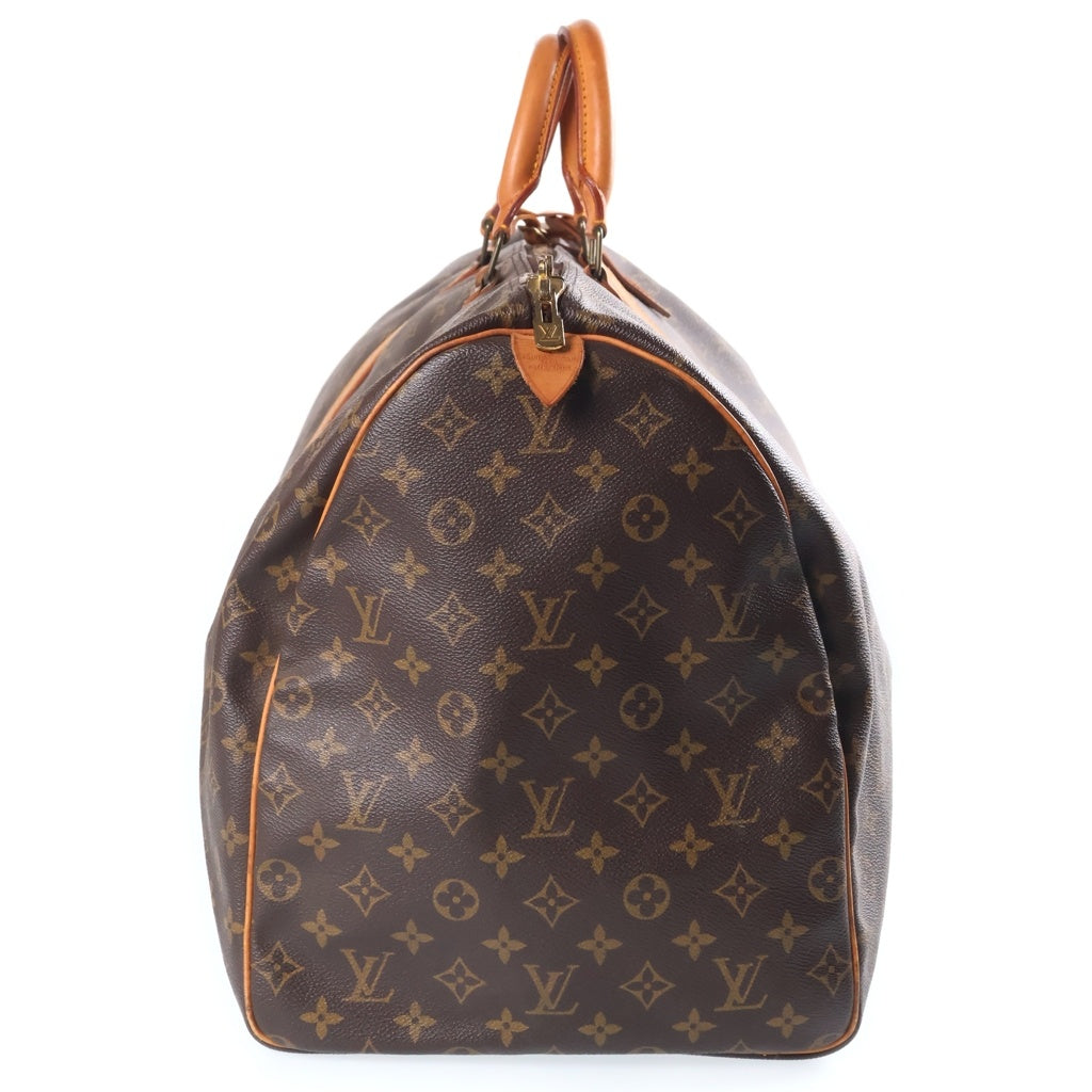 LOUIS VUITTON(ルイヴィトン) キーポル60 ボストンバック ハンドバック モノグラム PVC レザー ブラウン M41422 レディース