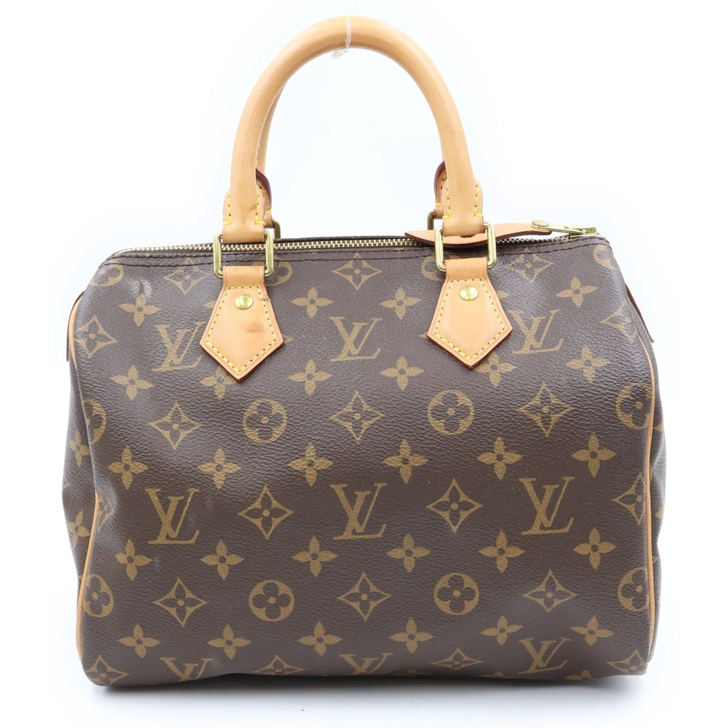 LOUIS VUITTON(ルイヴィトン) スピーディ 25 ハンドバック モノグラム PVC レザー ブラウン M41528 レディース