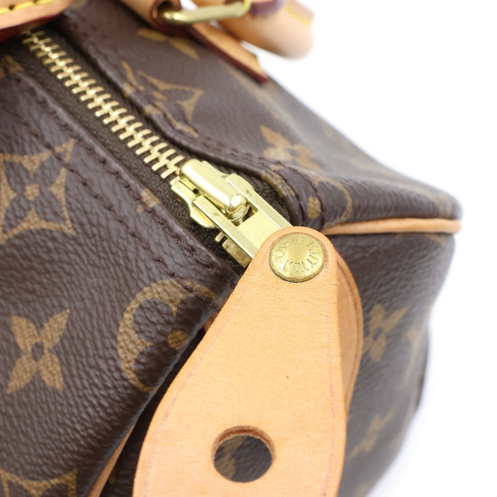 LOUIS VUITTON(ルイヴィトン) スピーディ 25 ハンドバック モノグラム PVC レザー ブラウン M41528 レディース