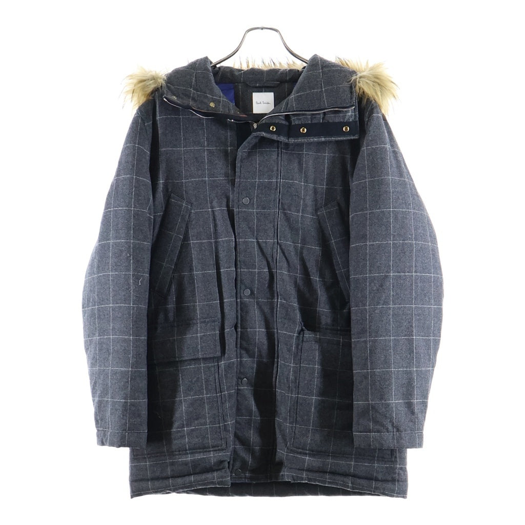 Paul Smith(ポールスミス) ダウンジャケット 長袖 アウター チェック グレー