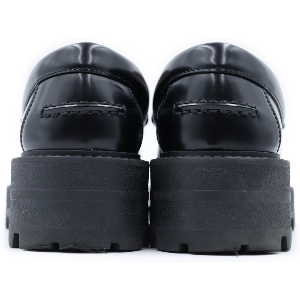 Christian Dior(クリスチャンディオール) DIOR BOY ローファー ブラック レザー KDB862ACA90037 レディース
