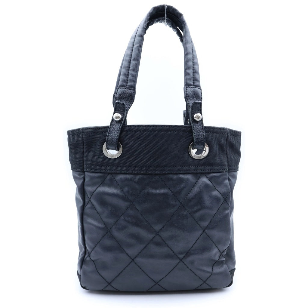 CHANEL(シャネル) パリビアリッツPM ハンドバック ミニトートバッグ ブラック レザー レディース
