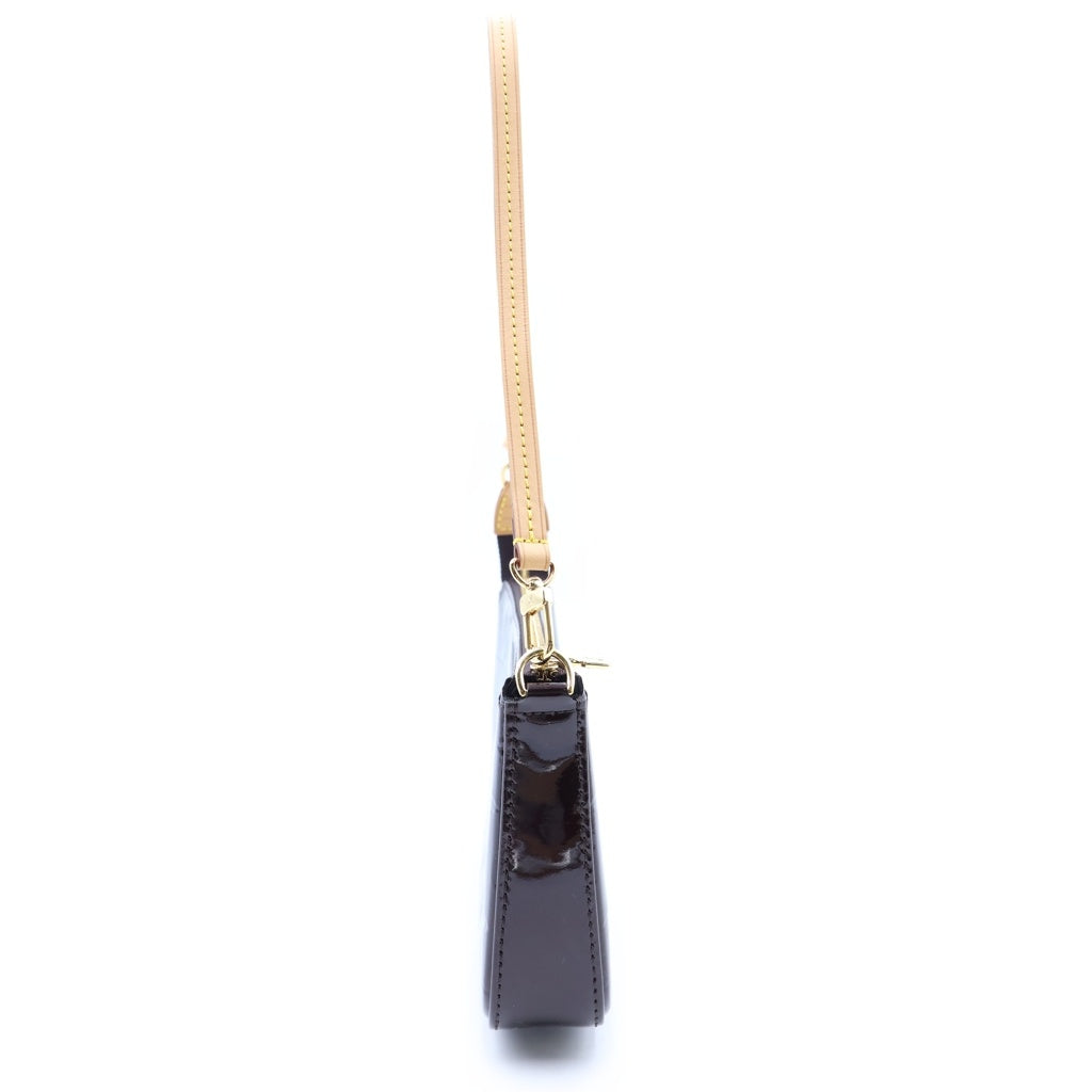 LOUIS VUITTON(ルイヴィトン) ポシェット アクセソワール アクセサリーポーチ モノグラム ヴェルニ アマラント M91576 レディース