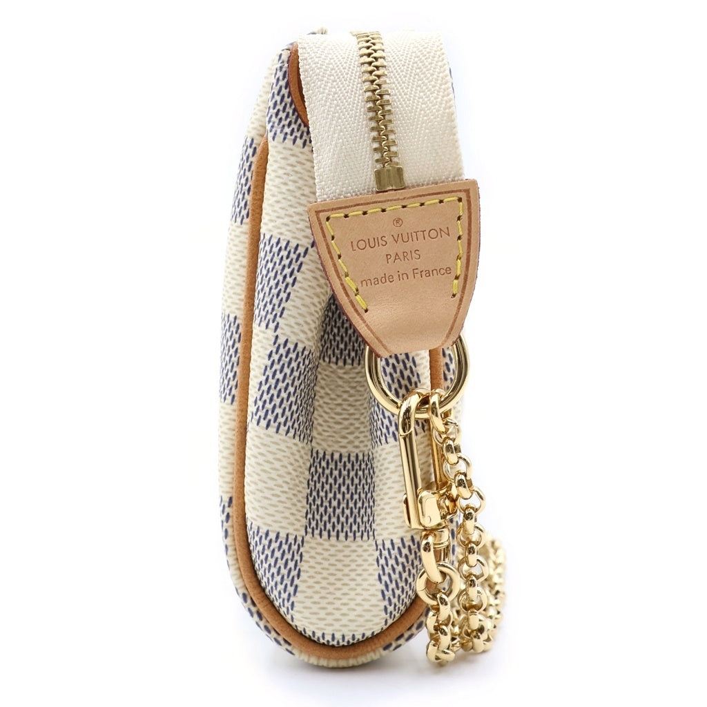 LOUIS VUITTON(ルイヴィトン) エヴァ ショルダーバッグ ダミエアズール PVCレザー ホワイト N55214 レディース