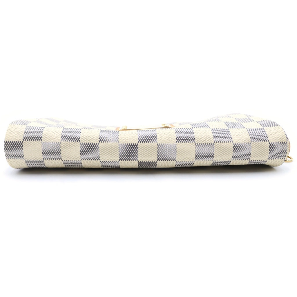LOUIS VUITTON(ルイヴィトン) エヴァ ショルダーバッグ ダミエアズール PVCレザー ホワイト N55214 レディース