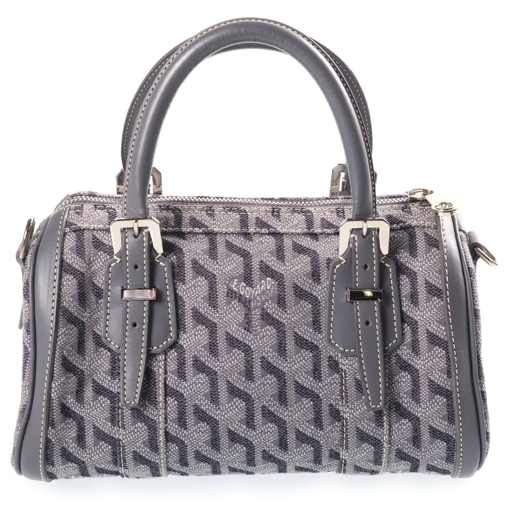 GOYARD(ゴヤール) クロワジュール ミニ ボストンバック ハンドバック 2wayショルダー キャンバス グレー BAR020132 レディース