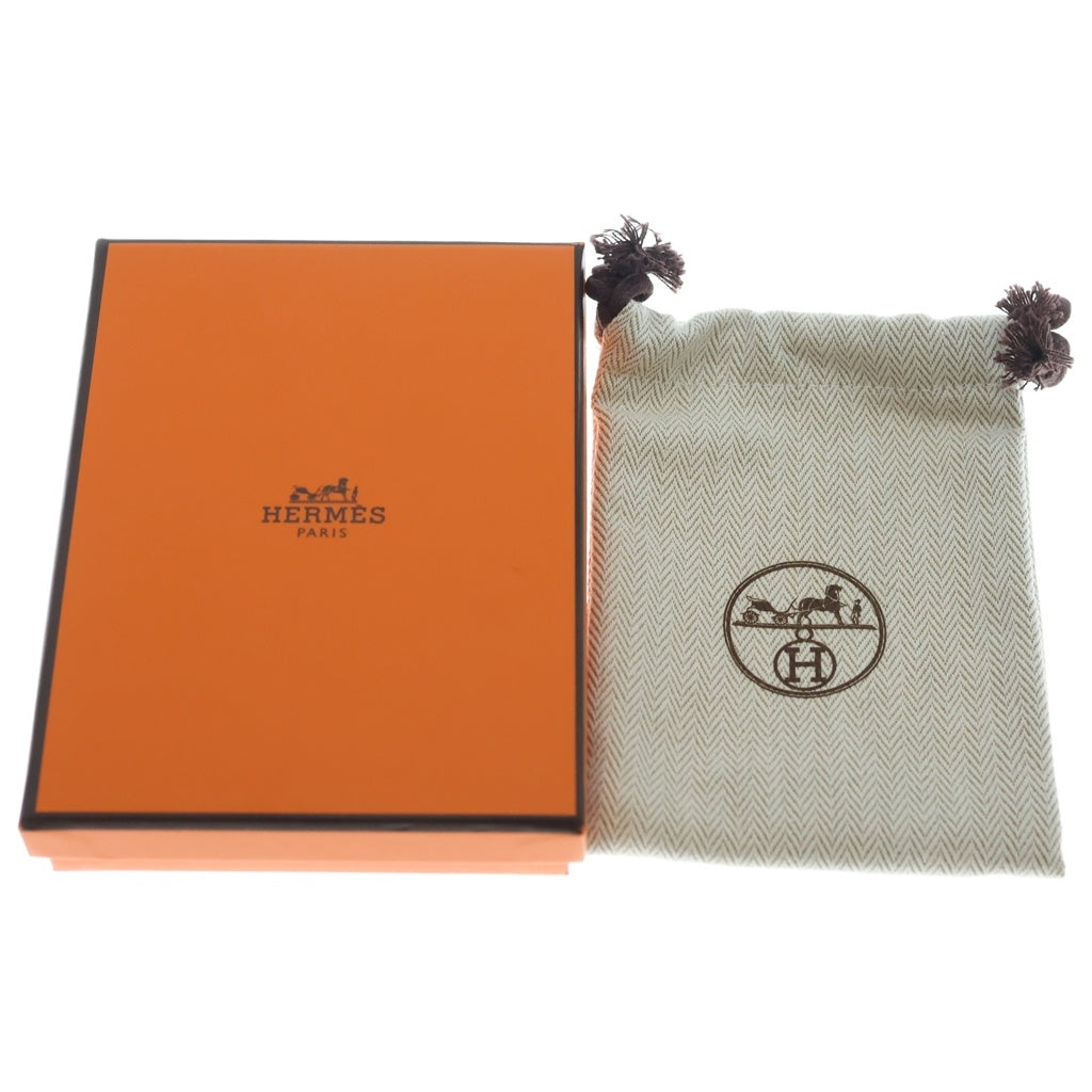HERMES(エルメス) ポップアッシュ ネックレス ペンダント チェーン ピンクゴールド×パープル レディース