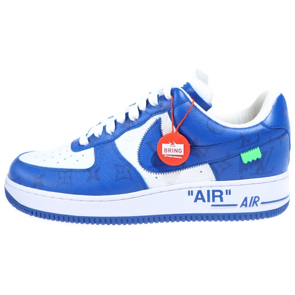 LOUIS VUITTON(ルイヴィトン) × Nike Air Force 1 Low by Virgil Abloh White Team Royal Blue ヴァージル・アブロー ホワイト & チームロイヤルブルー スニーカー 1A9VAO