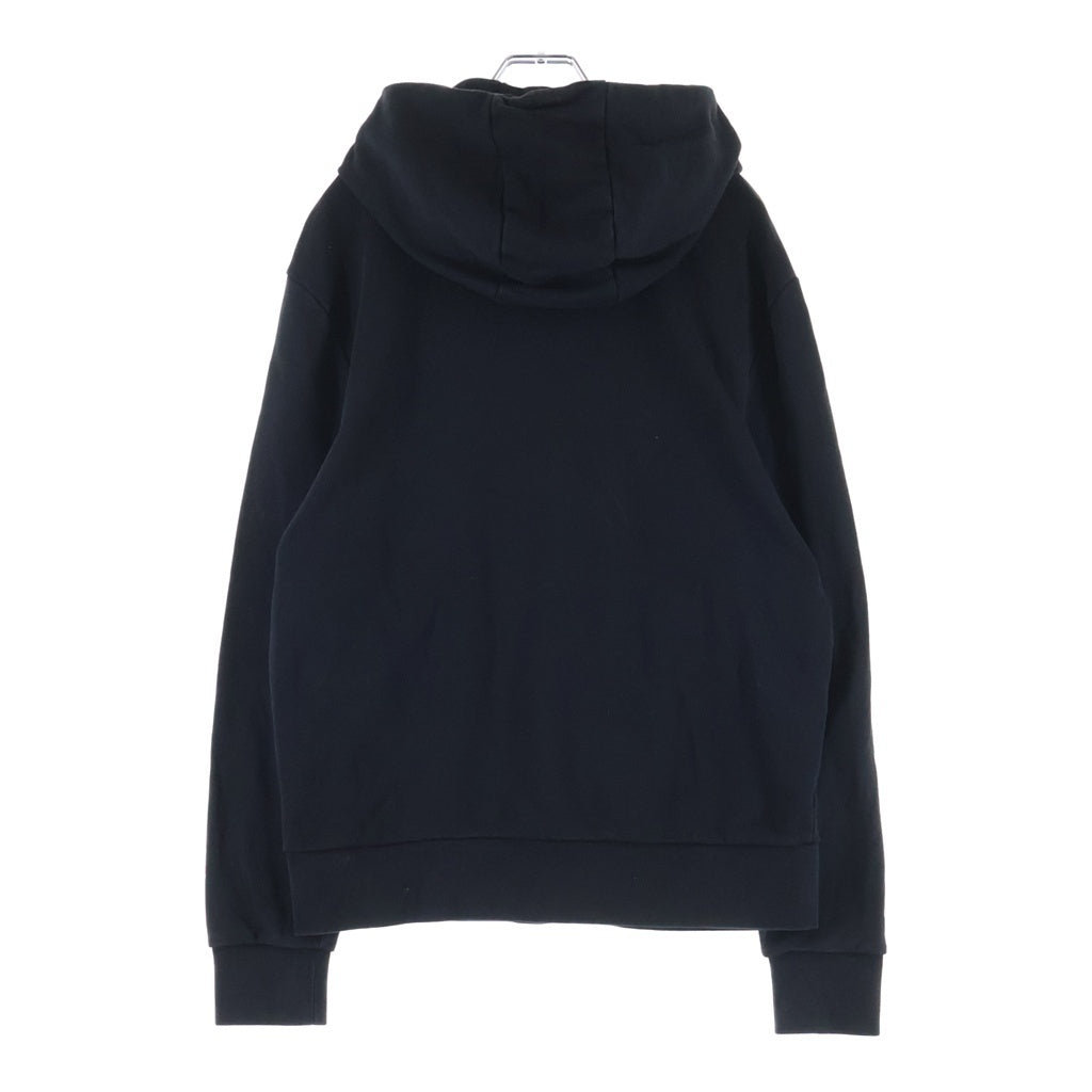 MONCLER(モンクレール) 19AW ラバーワッペンロゴ プルオーバー スウェットパーカー フーディー ブラック E2091804650 V8048
