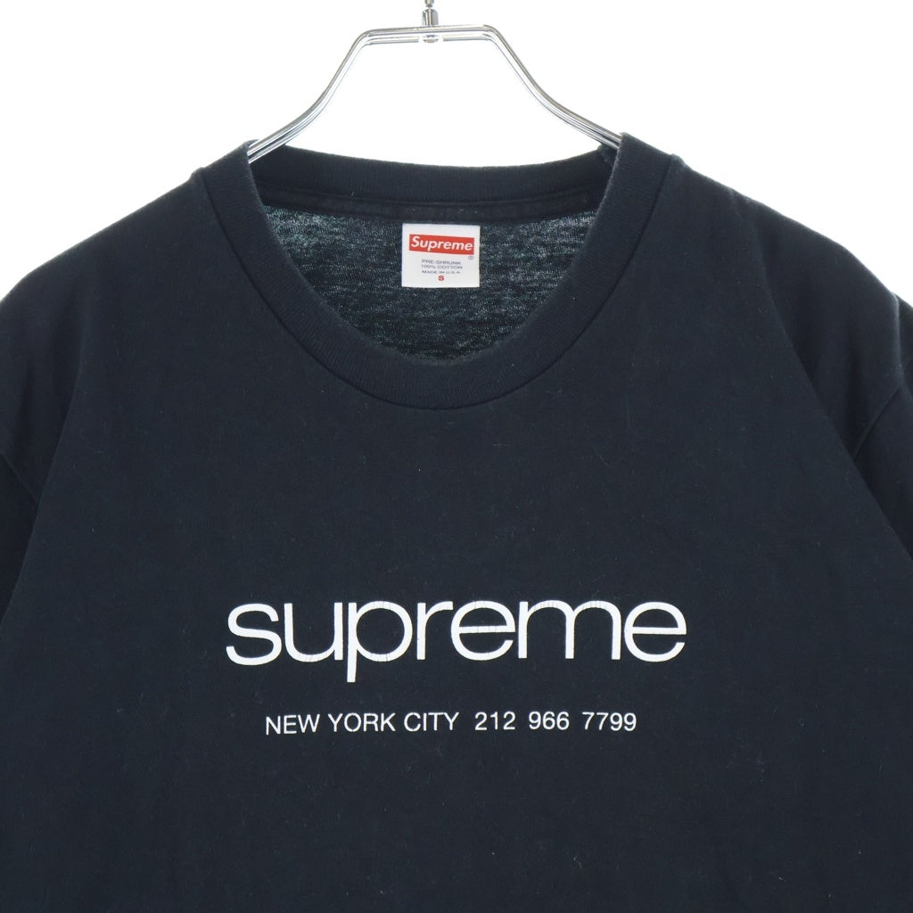 SUPREME(シュプリーム) 21SS Shop Tee ショップ ロゴプリント 半袖Tシャツ カットソー ブラック