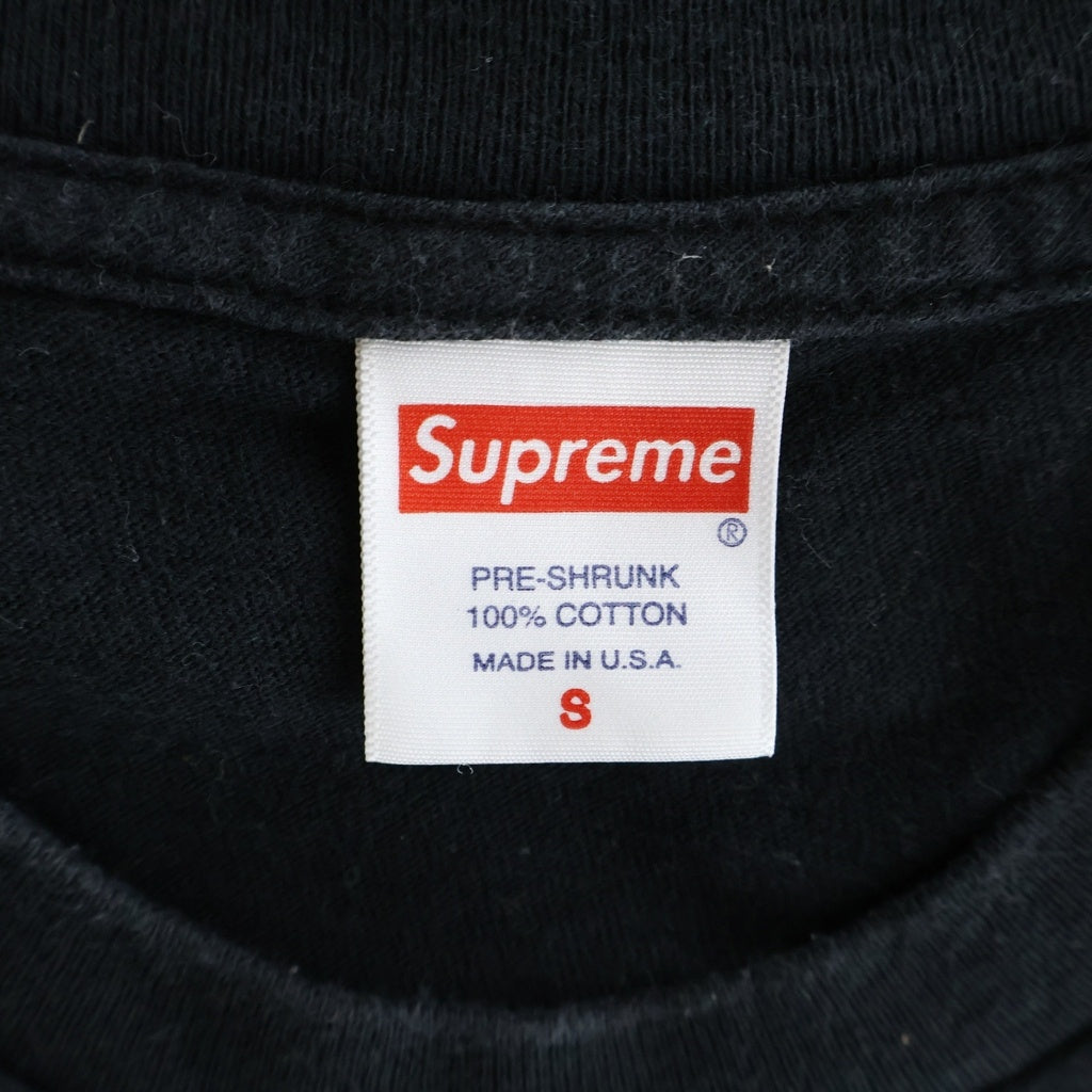 SUPREME(シュプリーム) 21SS Shop Tee ショップ ロゴプリント 半袖Tシャツ カットソー ブラック