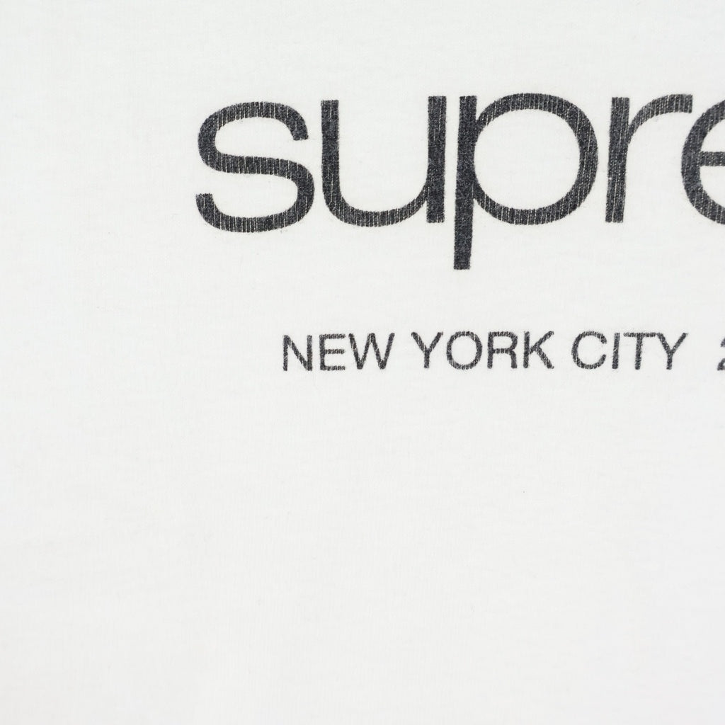 SUPREME(シュプリーム) 21SS Shop Tee ショップ ロゴプリント 半袖Tシャツ カットソー ホワイト
