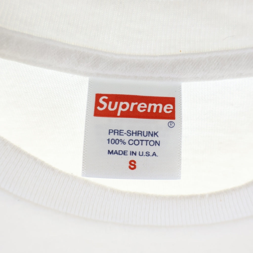 SUPREME(シュプリーム) 21SS Shop Tee ショップ ロゴプリント 半袖Tシャツ カットソー ホワイト