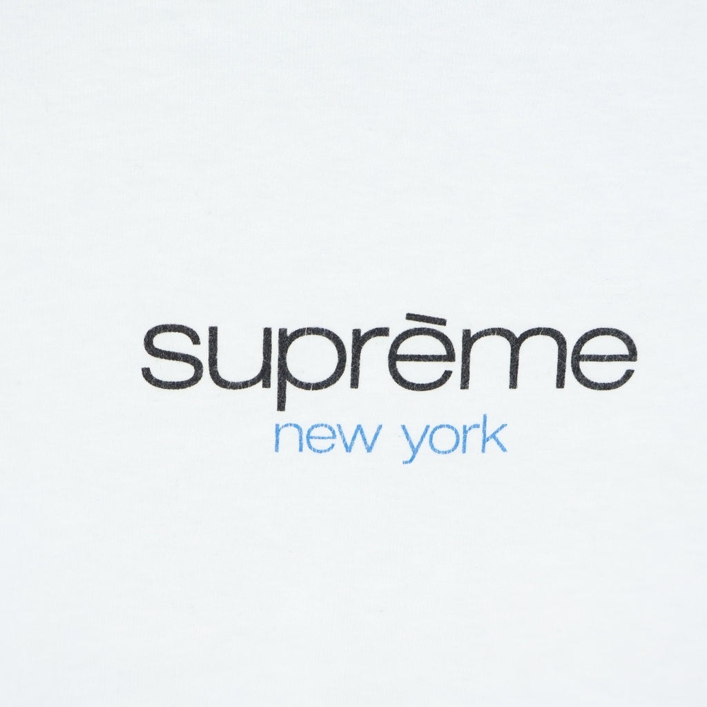 SUPREME(シュプリーム) 22SS Classic Logo Tee クラシック ロゴプリント 半袖Tシャツ カットソー ホワイト