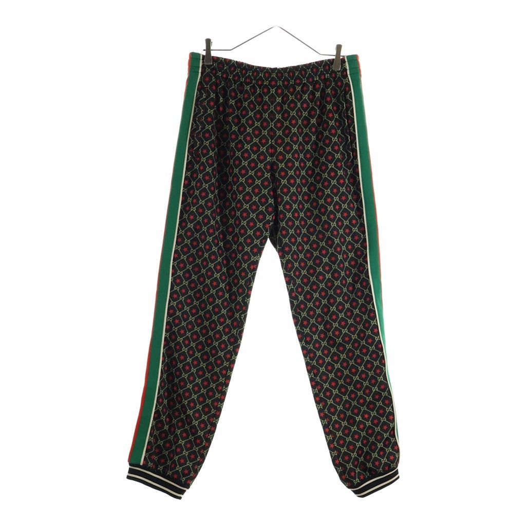 GUCCI(グッチ) 19AW GG Star Jersey Track Pants GGスター ジャージ トラックパンツ ジョガーパンツ シェリーライン ブラック 575735 XJBA6 レディース