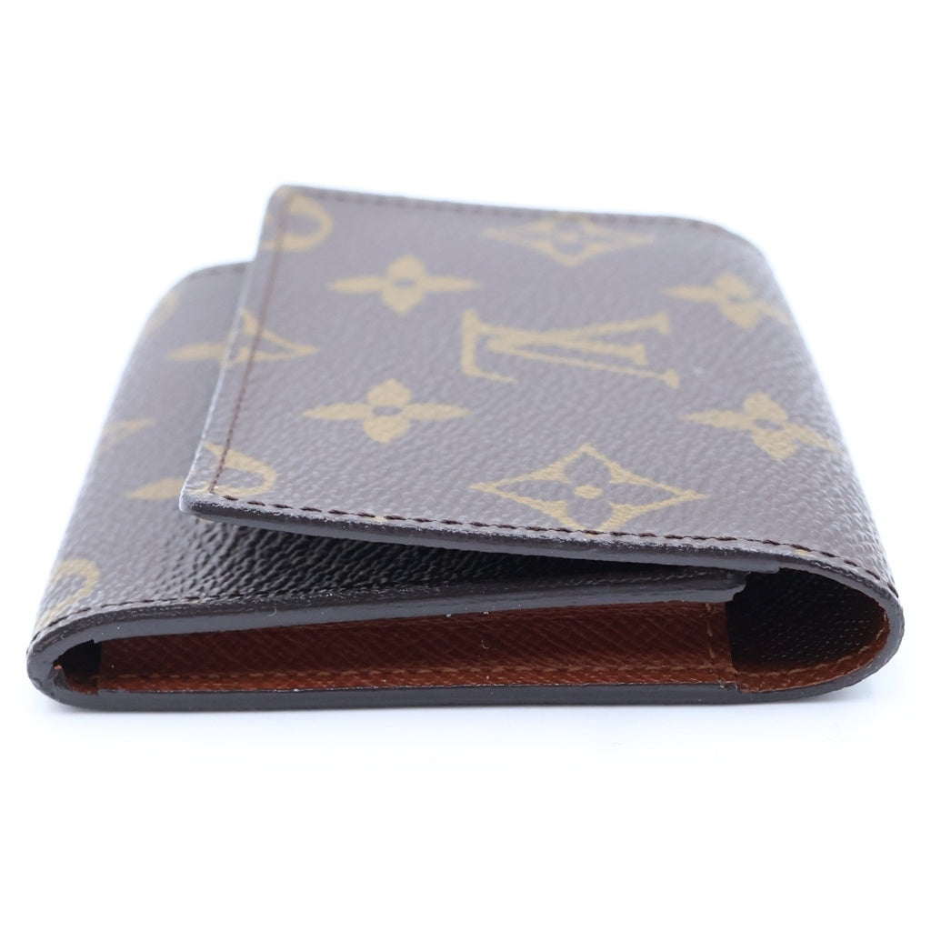 LOUIS VUITTON(ルイヴィトン) モノグラム アンヴェロップ カルト ドゥ ヴィジットコインケース コンパクトウォレット ブラウン PVCレザー M62920 レディース