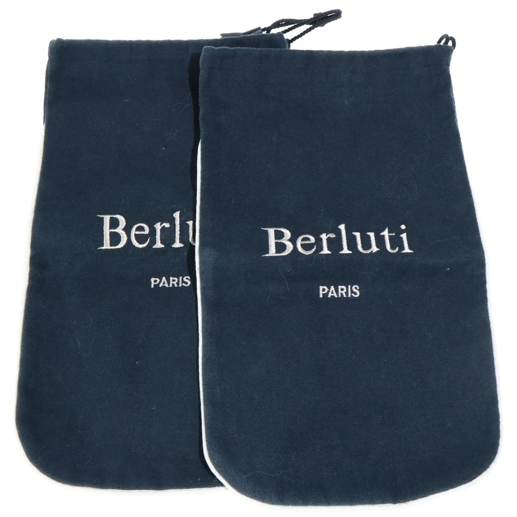 Berluti(ベルルッティ) ドレスシューズ 1アイレット カリグラフィ パティーヌ レザー ブラック/パープル