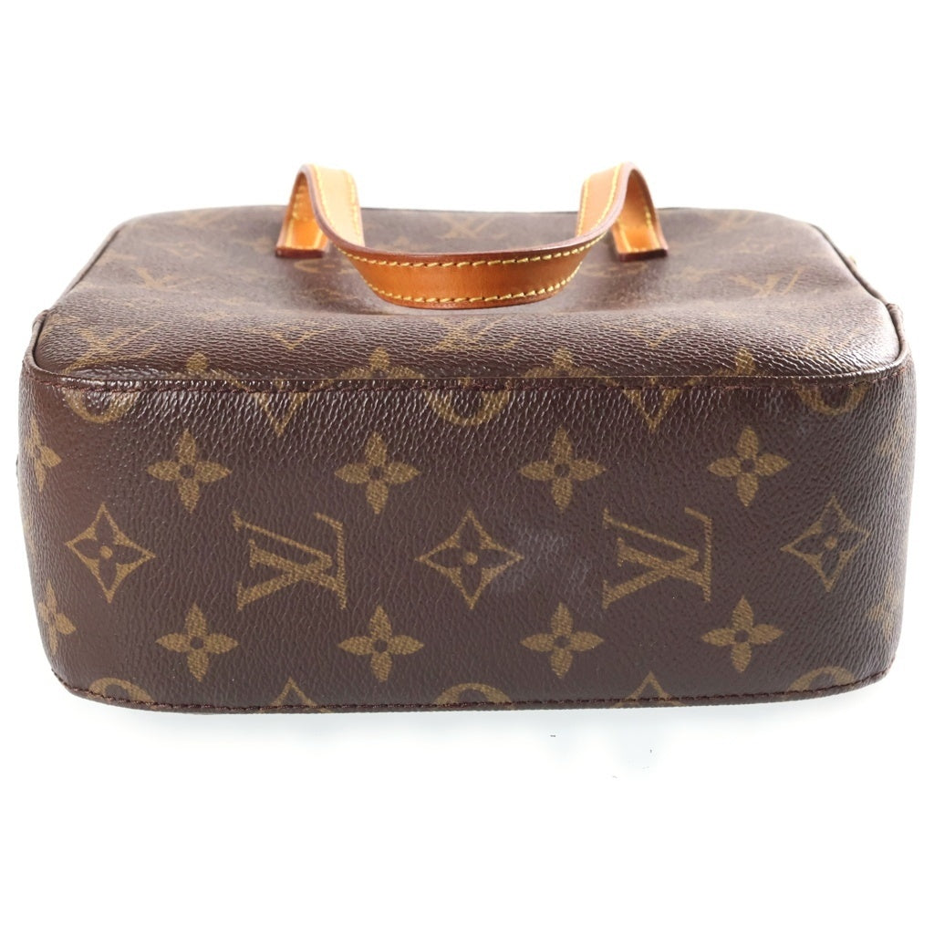 LOUIS VUITTON(ルイヴィトン) モノグラム スポンティーニ 2WAYハンドバッグ ショルダーバッグ ブラウン PVCレザー M47500 ゴールド金具 レディース
