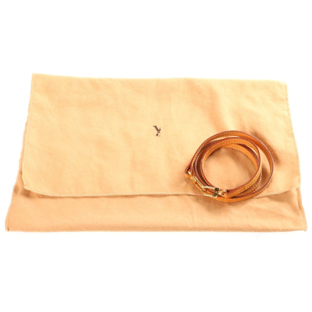 LOUIS VUITTON(ルイヴィトン) モノグラム スポンティーニ 2WAYハンドバッグ ショルダーバッグ ブラウン PVCレザー M47500 ゴールド金具 レディース